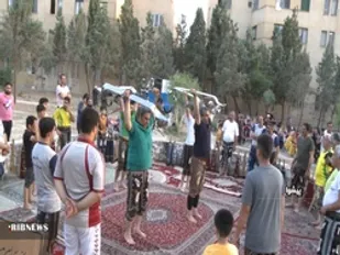 هفته ترویج ورزش باستانی شهرستان پیشوا در فضای باز