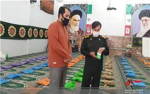 توزیع 240 بسته ورزشی کمک مومنانه بین دانش آموزان روستایی شهرستان لنده