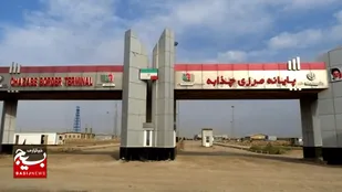 افزایش ظرفیت بارانداز چذابه برای کاهش صف کامیون&zwnj;ها