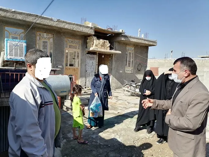 توزیع 60 بسته شیر خشک و مواد بهداشتی بین نیازمندان حاشیه شهر یاسوج