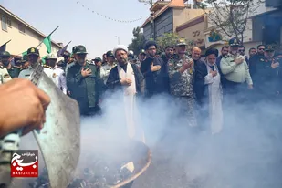 دسته عزاداری و اجتماع عظیم نیرو&zwnj;های مسلح قم بمناسبت ۲۸ صفر