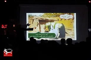 پرده&zwnj;خوانی عاشورا در جوار مزار شهید گمنام شهرستان رزن