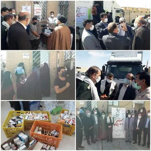 اعزام تیم جهادی بسیج جامعه پزشکی به مناطق عشایری و محروم دهلران به مناسبت دهه فجر