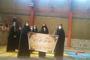 دوره آمادگی جسمانی بسیجیان گردان کوثر دو