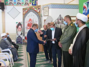 تکریم و معارفه مدیر کانون وابستگان نایین