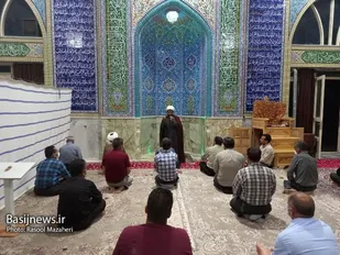 نشست بصیرتی با موضوع انتخابات 1400 در روستای تمندگان