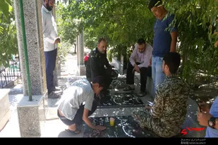 اردوی جهادی بسیجیان پایگاه شهید کلانتری ملایر