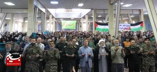 همایش شکوه اقتدار در مصلی الغدیر درگز+عکس و فیلم