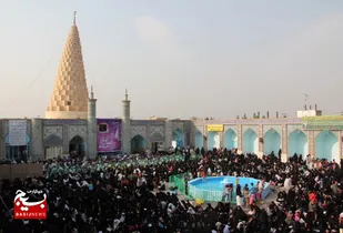 تجمع عظیم عزاداران اربعین در حرم دانیال نبی (ع) در شوش