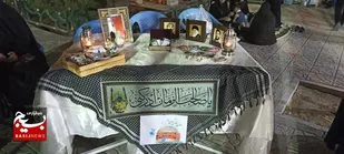 برپایی میز مهربانی در بوستان هاشمی به همت پایگاه خاتم قم