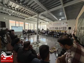 چهل‌ودومین جلسه قرارگاه صنعتی خاتم‌الانبیاء (ص) استان همدان با تصویب ۹ مصوبه برای رفع موانع تولید برگزار شد