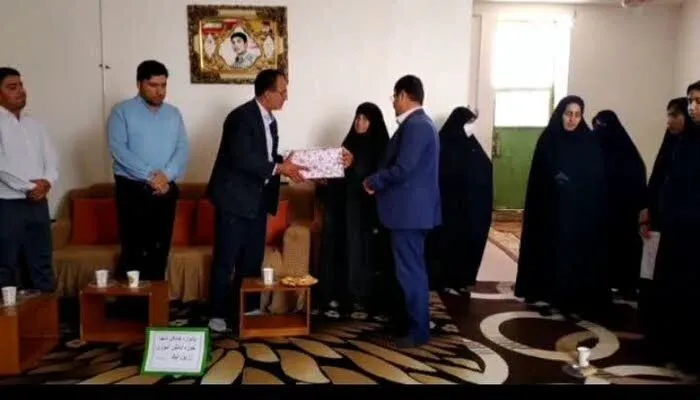 برگزاری یادواره ی شهدای خانگی در بخش زرین آباد