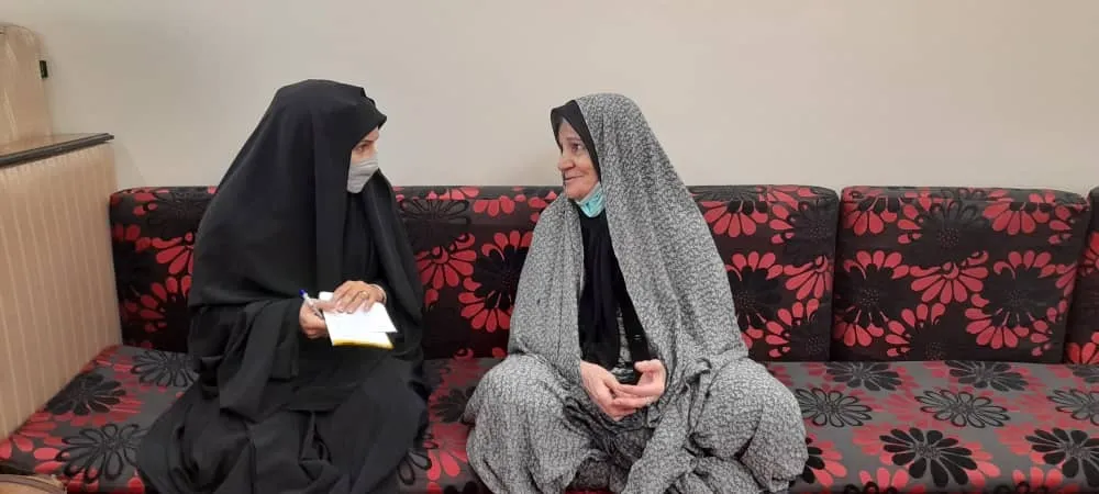 دیدار مسئولان سازمان بسیج رسانه کشور با خانواده شهید عباسی