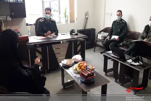 نشست فرمانده سپاه ملایر با فرماندهان پایگاه&zwnj;های حوزه رضوان