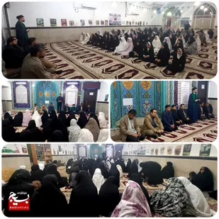 برگزاری مراسم اعتکاف دانش آموزی در شهرستان لالی