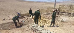 ۴۰ روز همت و خدمت دانشجویان جهادگر در منطقه سرولایت نیشابور