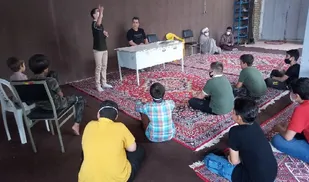راه اندازی گروه تئاتر جوانه های صالحین