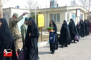 اعزام کاروان راهیان نور خانواده&zwnj;های نهاوندی به مناطق عملیاتی جنوب کشور