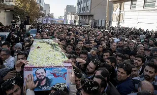 مراسم تشییع پیکر مطهر شهید مدافع حرم نوید صفری برگزار شد