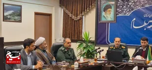 نشست کمیته هماهنگی و پشتیبانی بسیج دانش آموزی منطقه بسطام+ تصاویر
