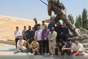 زائران دانشجوی مازندرانی در راهیان نور غرب کشور