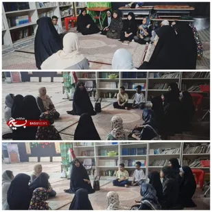آغاز کلاس های تابستانی آموزش قرآن کریم پایگاه شهیده زینب کمایی حوزه مقاومت بسیج حضرت فاطمه (س) ناحیه قشم