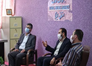 بازدید مسئول معاونت روابط عمومی و تبلیغات  سپاه امیرالمومنین( ع) استان از دفتر خبرگزاری فارس ایلام