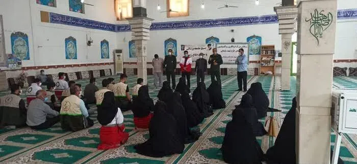 رزمایش بزرگ غربالگری و واکسیناسیون در مهران برگزار شد