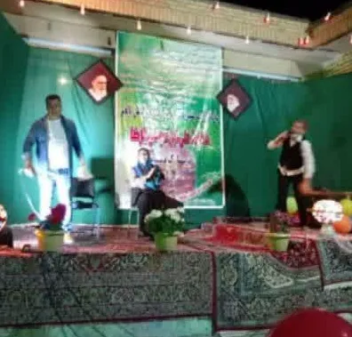 مراسم جشن ولادت امام رضا (ع) در روستای دوشخراط خوانسار