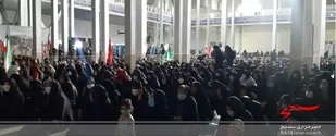 اجتماع عظیم بسیجیان در مصلی رابر