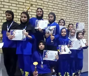 درخشش دختران ووشوکار نیشابوری در مسابقات خراسان رضوی