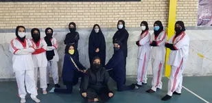مسابقات قهرمانی هنرهای فردی سبک پرتومای ویژه بانوان بسیجی گچساران