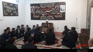 مراسم سوگواری جوانان عاشورایی اشکفتک