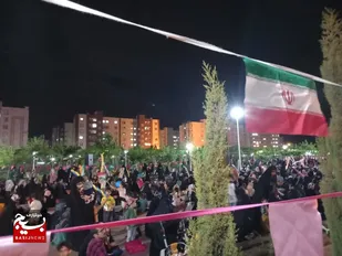 حس میهن دوستی کودکان پردیسان قمی در جشن&zwnj;های دهه کرامت