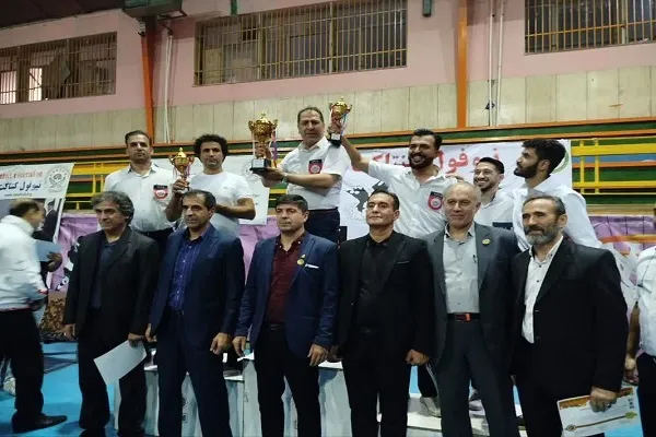 نایب قهرمانی رزمی‌کاران بسیجی شهرستان زارچ