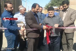 کلنگ&zwnj;زنی مسیر روستایی رایکان سفلی_مهدی&zwnj;آباد به مناسبت هفته دولت