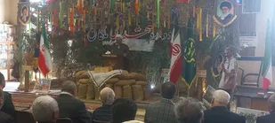 برگزاری یادواره شهدای سنگرسازان بی سنگر و ایثارگران شهرستان ملکان