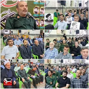 استقبال از تشییع شهدای خدمت مشت محکمی بر دهان دشمنان اسلام و انقلاب بود