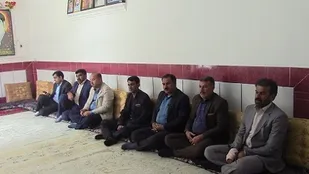 دیدار با خانواده معلم شهید صادق طهماسبی