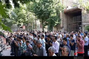 برگزاری نماز عید فطر در شهر سرکان