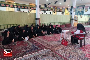 برگزاری دوره آموزشی کمک های اولیه در روستای صوفی آباد