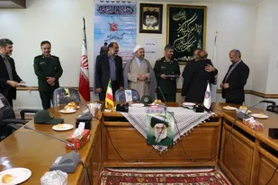 تجلیل از جانبازان در اداره کل آموزش فنی و حرفه ای استان