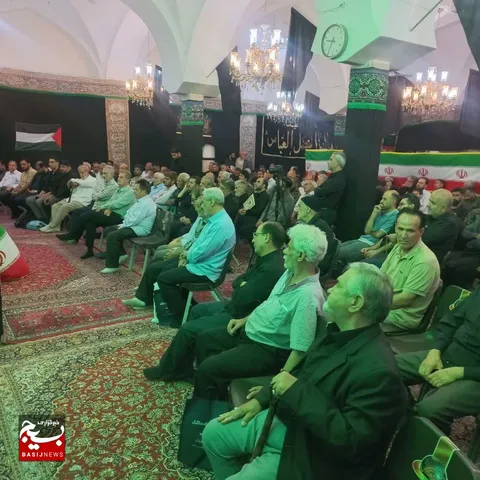 یادواره شهدای ترور مسجد ملک بازار تهران برگزار شد