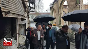 بازدید رئیس سازمان بسیج اصناف و بازار کشور از بازار رشت
