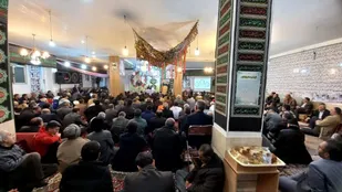 مراسم دومین سالگرد شهادت جستجوگر نور &laquo;محمود حاجی قاسمی&raquo; در بسطام+ تصاویر