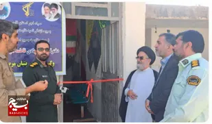 افتتاح دفتر قرارگاه جهادی فاطمه الزهرا در دهستان راهگان