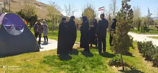 به مناسبت ایام نوروز و ماه مبارک  رمضان، حضور تیم های تذکر لسانی و امربه معروف در پارک و بوستان های نجف آباد