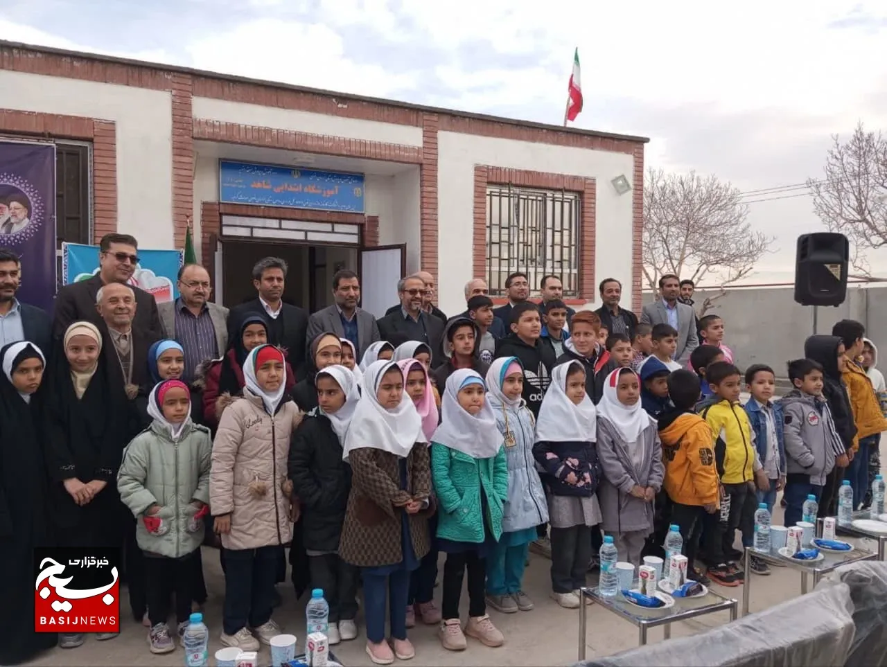افتتاح مدرسه روستای «بازه حوض سفلی» بخش رضویه مشهد مقدس