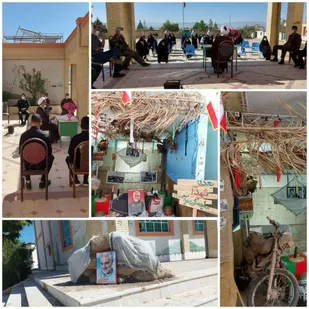 زنگ ایثار ومقاومت در آموزشگاه تهذیب ریحانشهرزرند نواخته شد