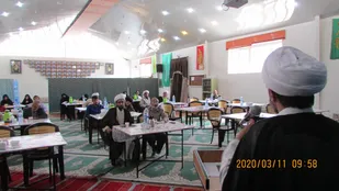 جلسه توجیه برنامه&zwnj;های بسیج سال ۱۳۹۹ رابطین نمایندگی ولی فقیه سپاه شاهرود+ تصاویر